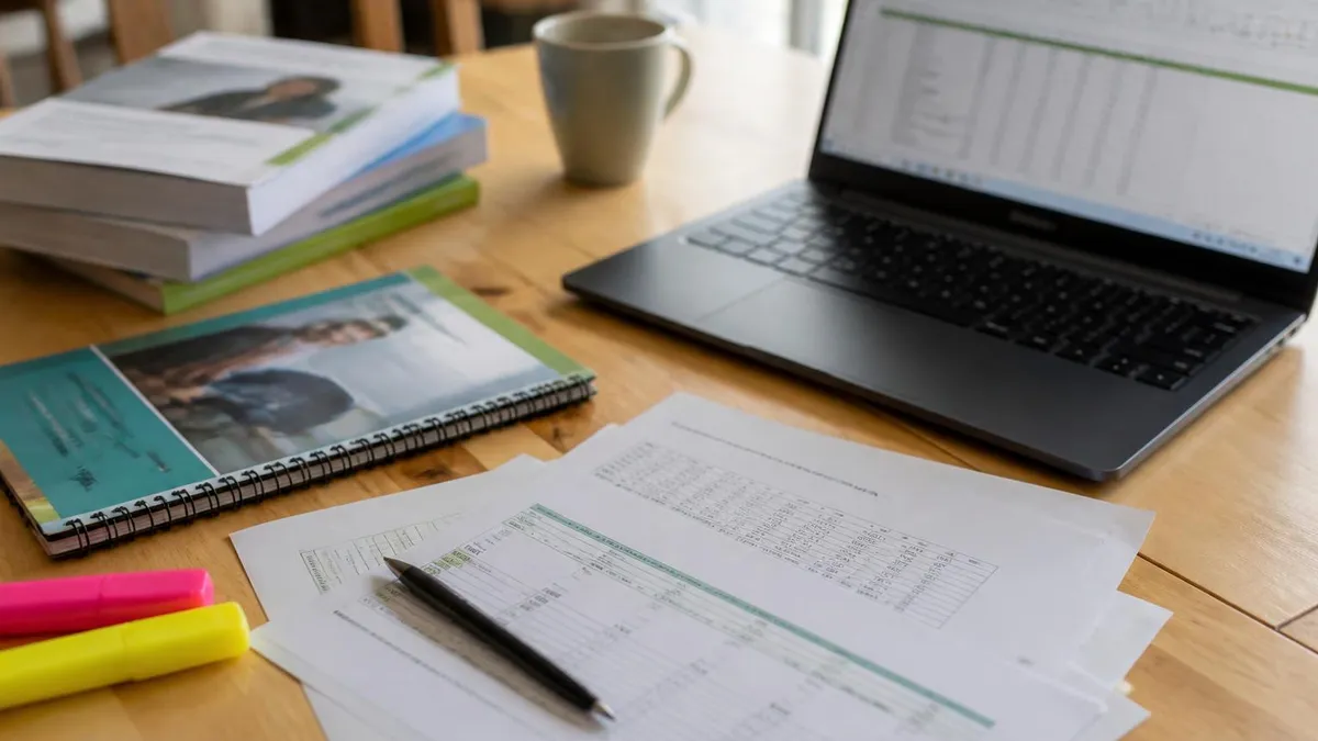 Excel Spreadsheet - Microsoft Excel certification study resource