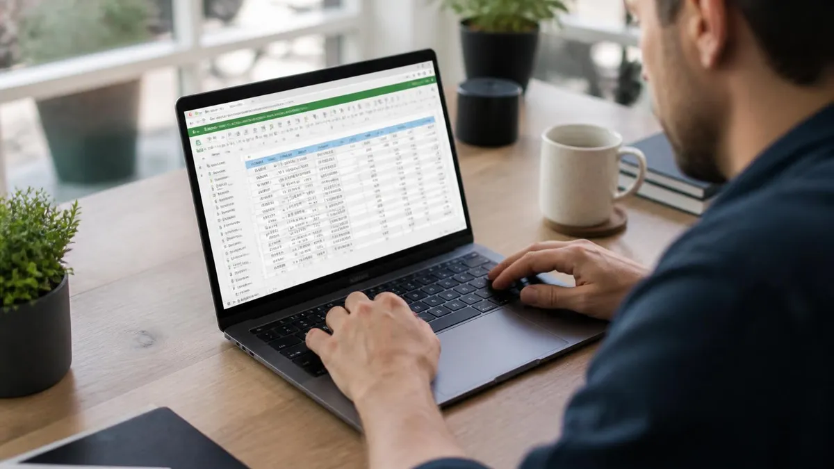 Excel Spreadsheet - Microsoft Excel certification study resource