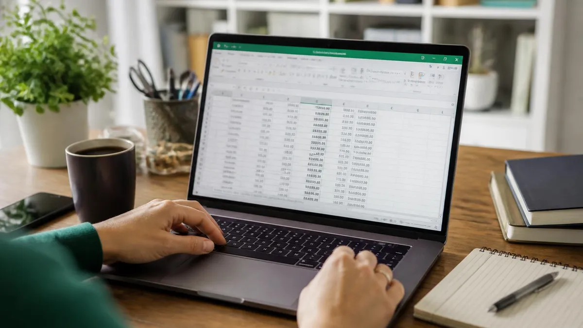 Excel Spreadsheet - Microsoft Excel certification study resource