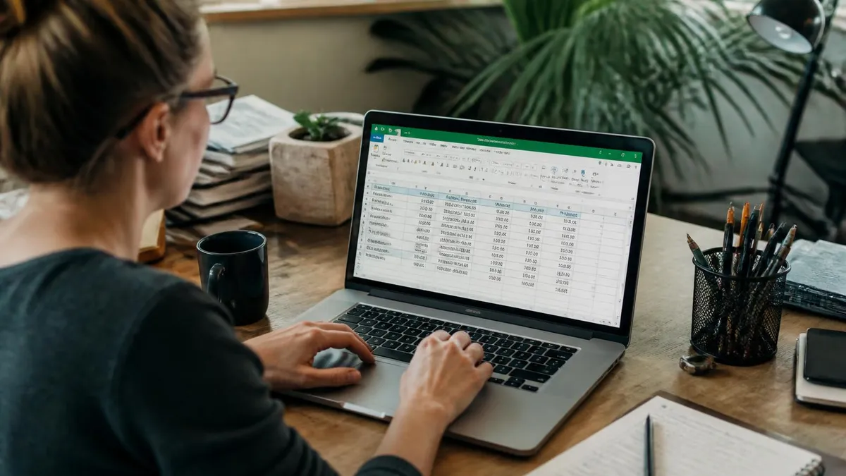 Excel Spreadsheet - Microsoft Excel certification study resource
