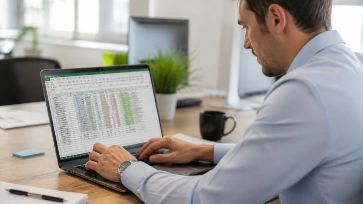 Excel Spreadsheet - Microsoft Excel certification study resource