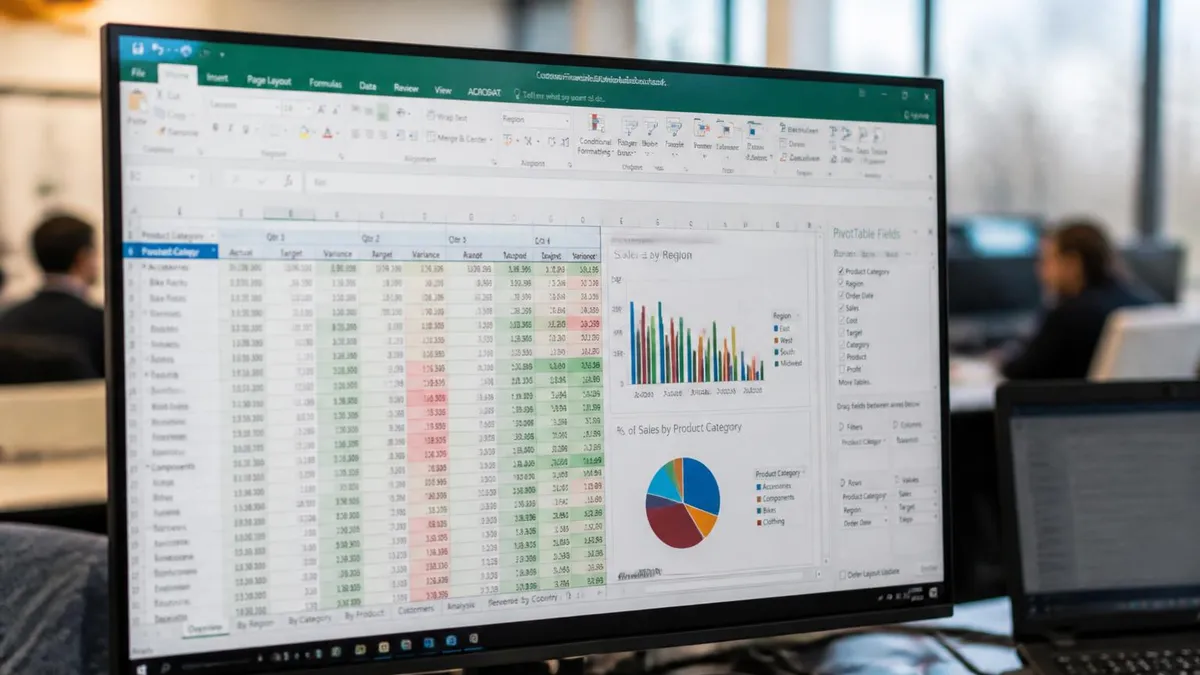 Excel Spreadsheet - Microsoft Excel certification study resource