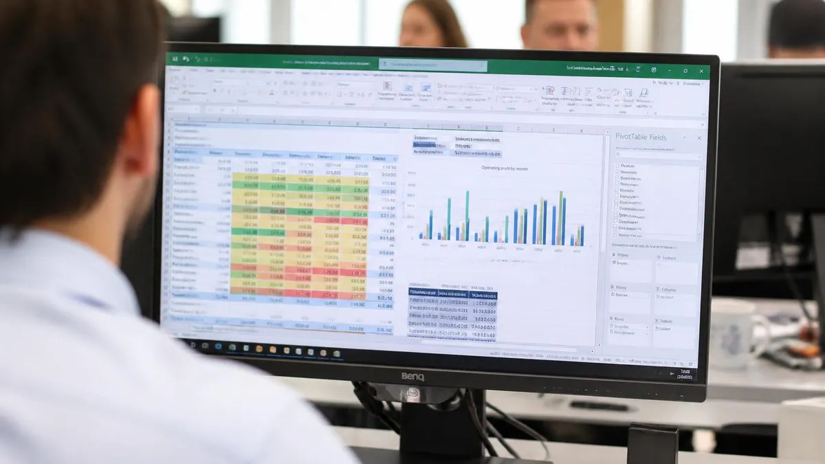 Excel Budget Template - Microsoft Excel certification study resource