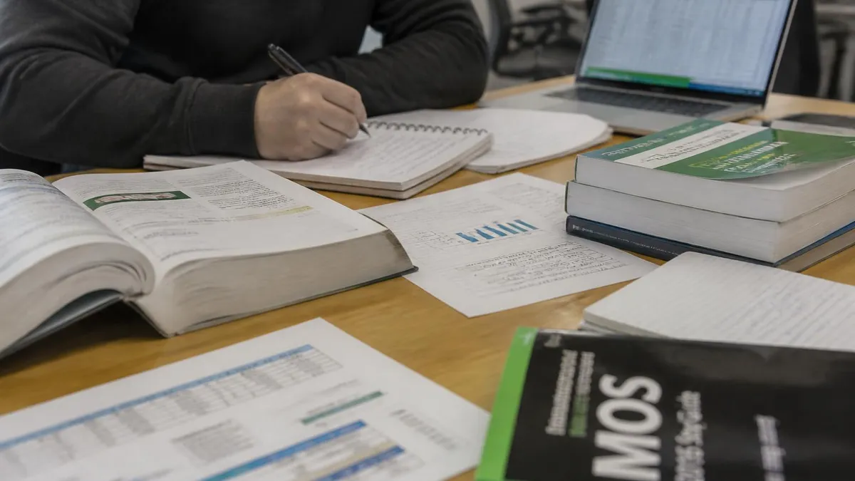 Excel Spreadsheet - Microsoft Excel certification study resource