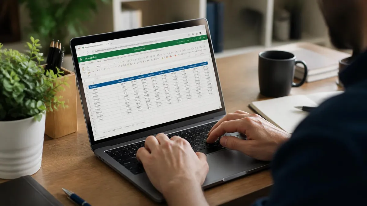 Excel Spreadsheet - Microsoft Excel certification study resource