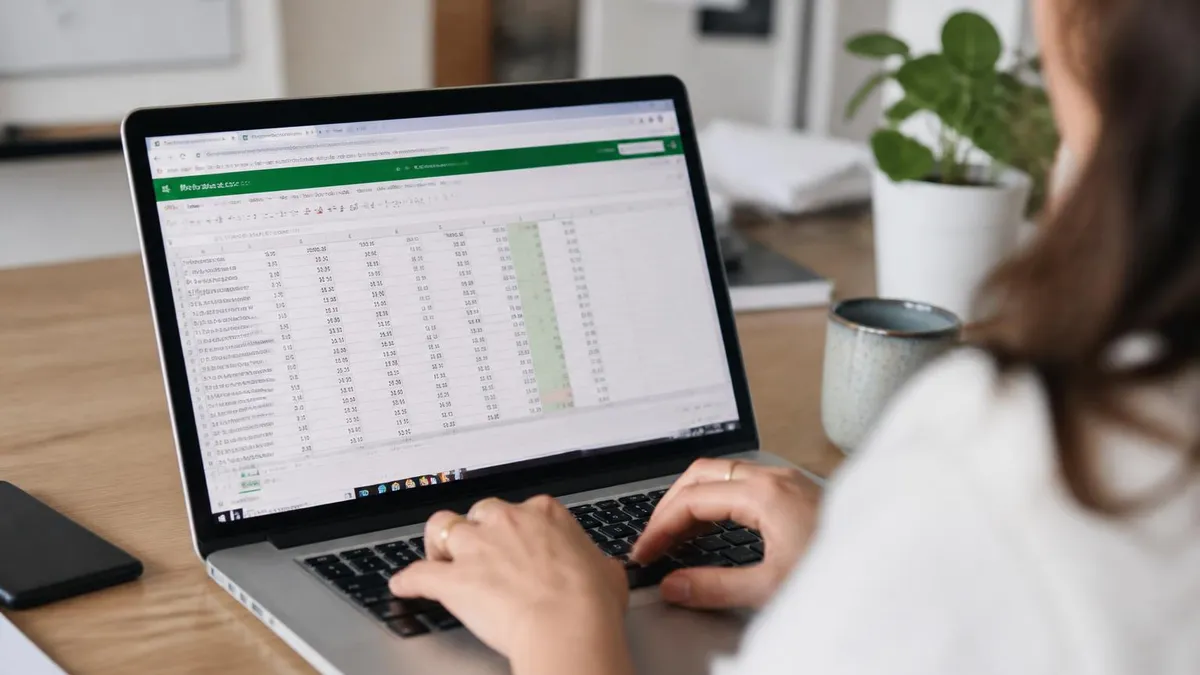 Excel Spreadsheet - Microsoft Excel certification study resource