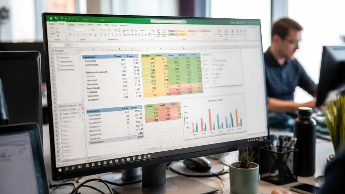 Excel Spreadsheet - Microsoft Excel certification study resource