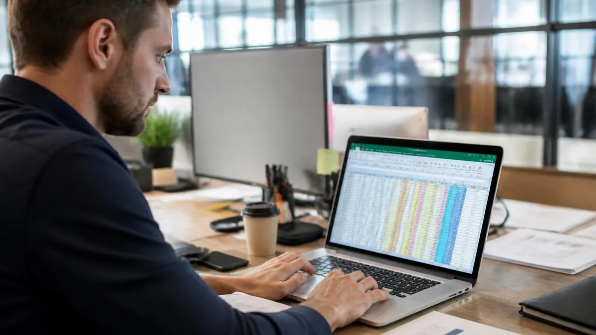 Excel Spreadsheet - Microsoft Excel certification study resource