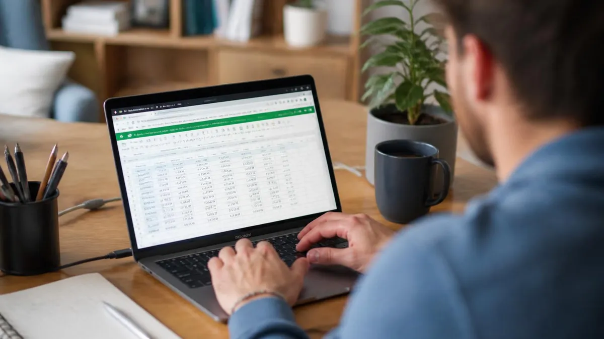 Excel Spreadsheet - Microsoft Excel certification study resource