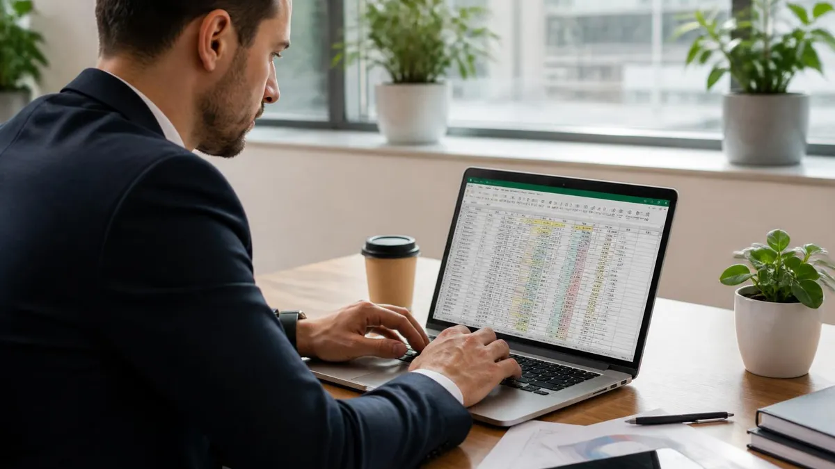 Excel Spreadsheet - Microsoft Excel certification study resource