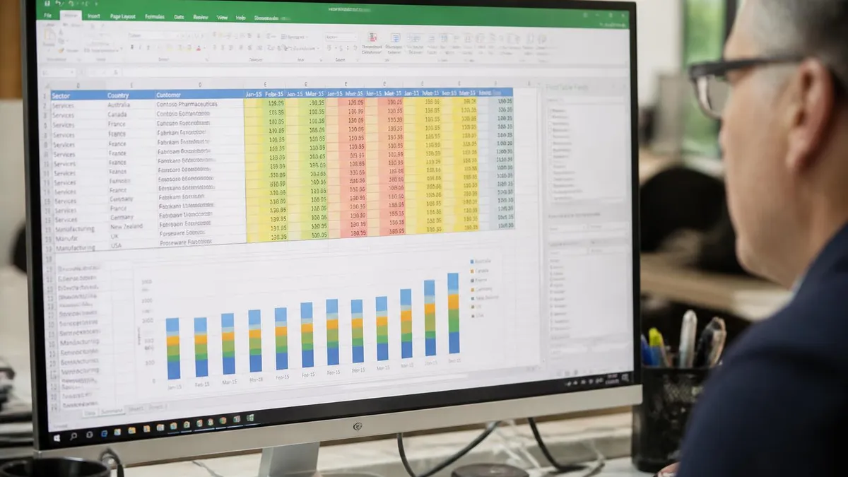 Excel Spreadsheet - Microsoft Excel certification study resource