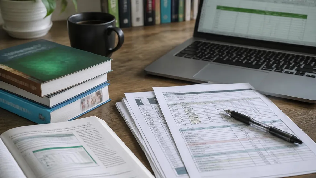 Excel Spreadsheet - Microsoft Excel certification study resource