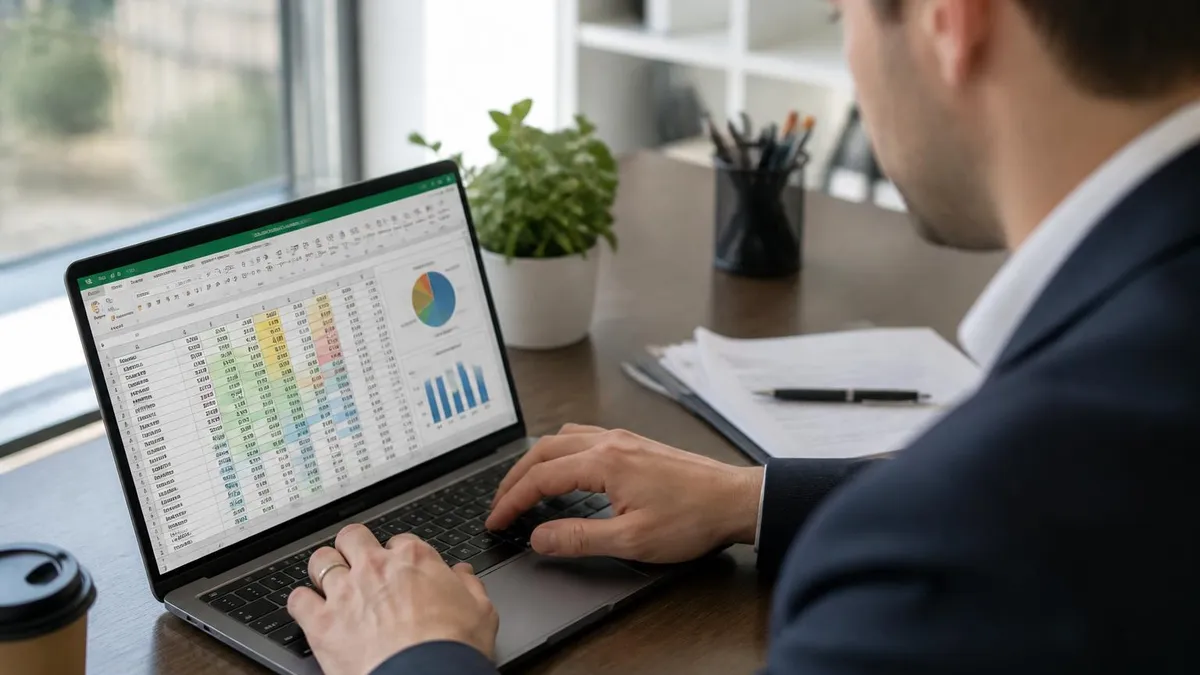 Excel Spreadsheet - Microsoft Excel certification study resource
