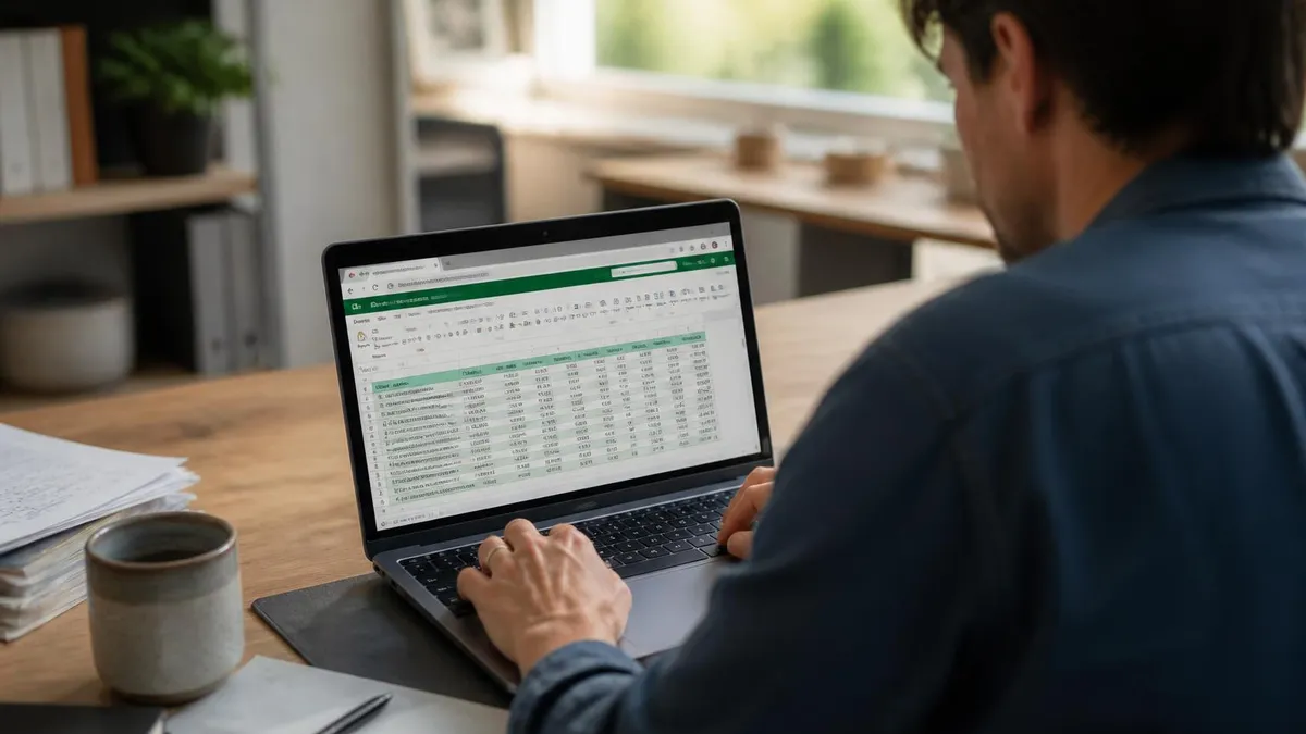 Excel Spreadsheet - Microsoft Excel certification study resource