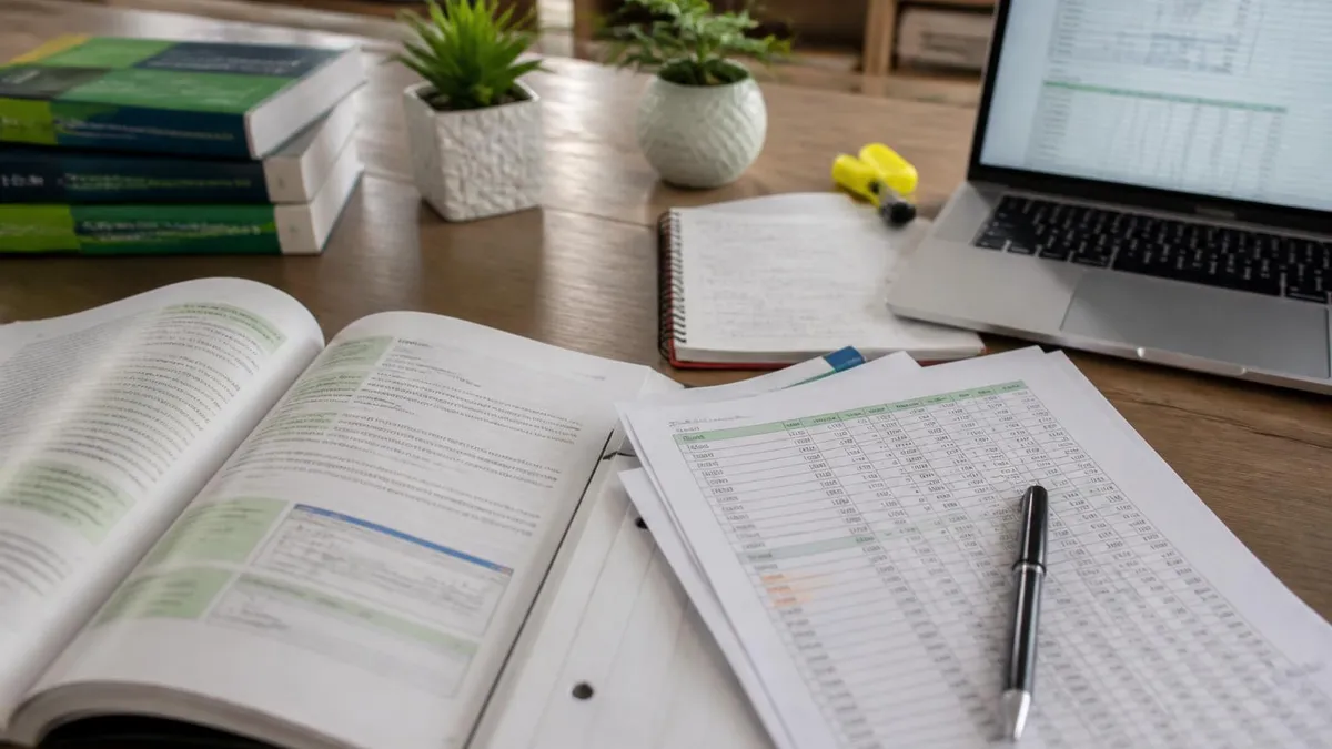 Excel Spreadsheet - Microsoft Excel certification study resource