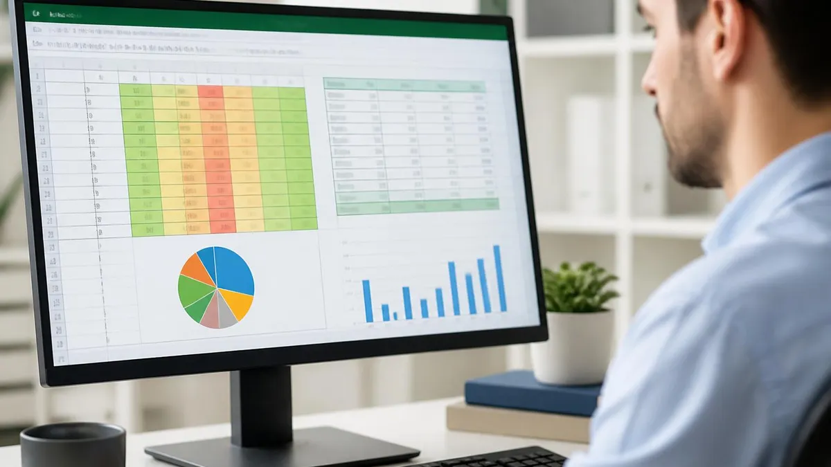 Excel Spreadsheet - Microsoft Excel certification study resource