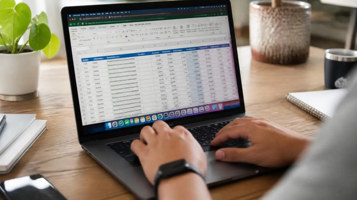Excel Spreadsheet - Microsoft Excel certification study resource