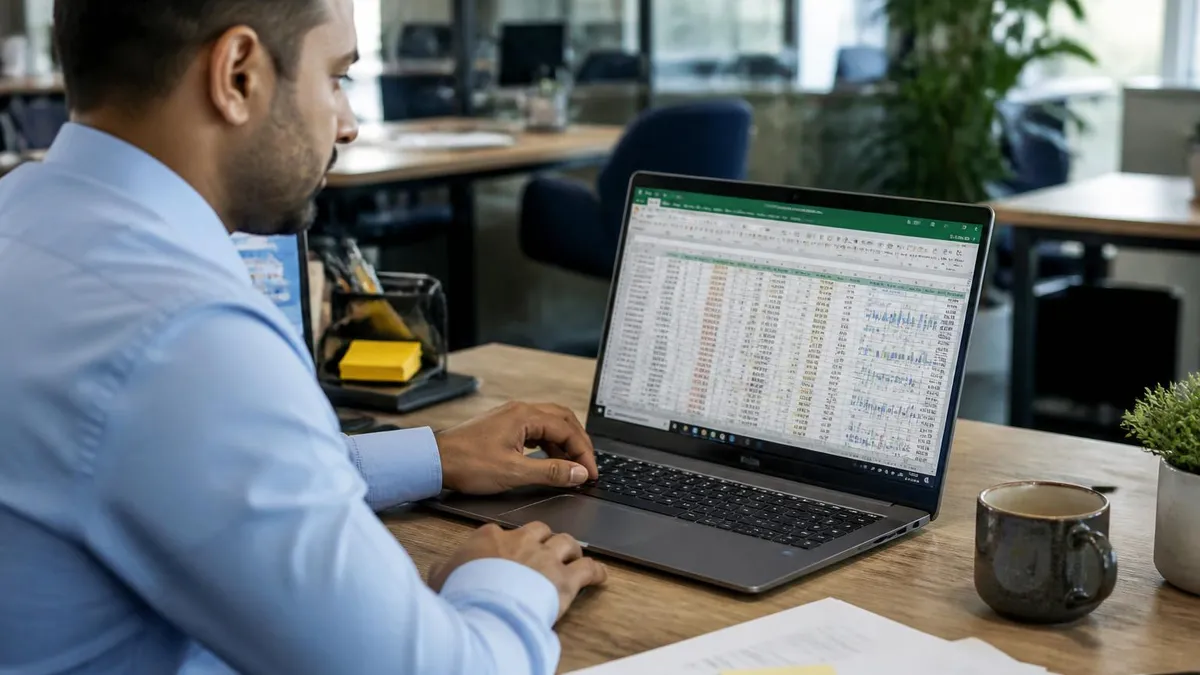 Excel Gantt Chart - Microsoft Excel certification study resource