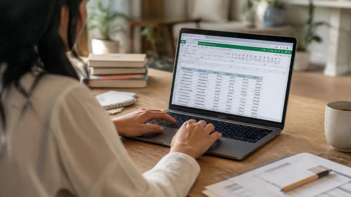 Excel Spreadsheet - Microsoft Excel certification study resource