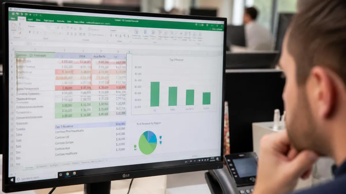 Excel Spreadsheet - Microsoft Excel certification study resource