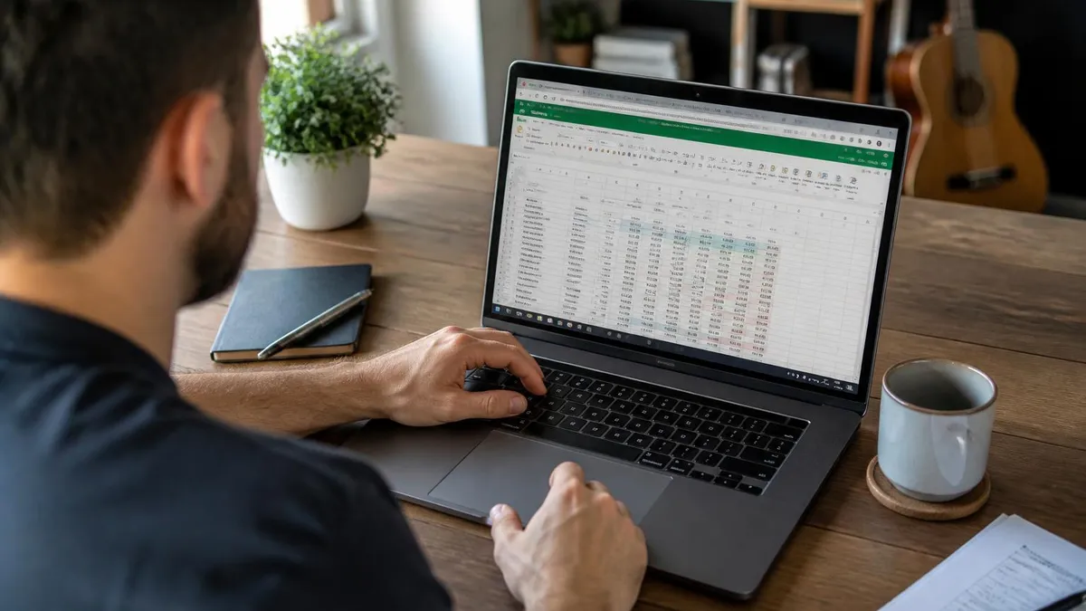 Excel Spreadsheet - Microsoft Excel certification study resource