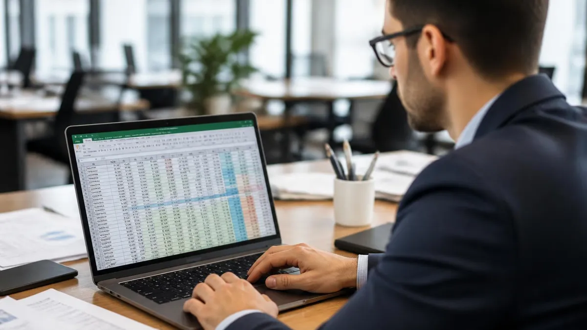 Excel Spreadsheet - Microsoft Excel certification study resource