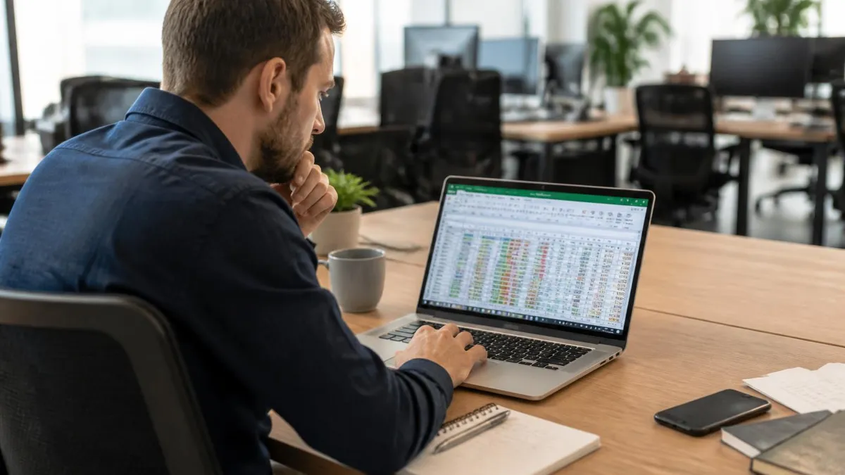 Excel Spreadsheet - Microsoft Excel certification study resource