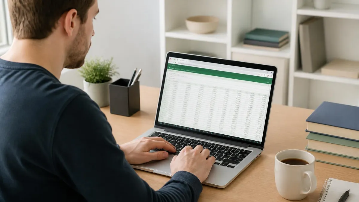 Excel Spreadsheet - Microsoft Excel certification study resource