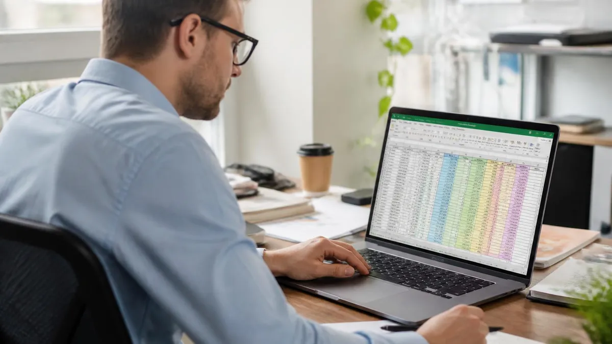 Excel Spreadsheet - Microsoft Excel certification study resource