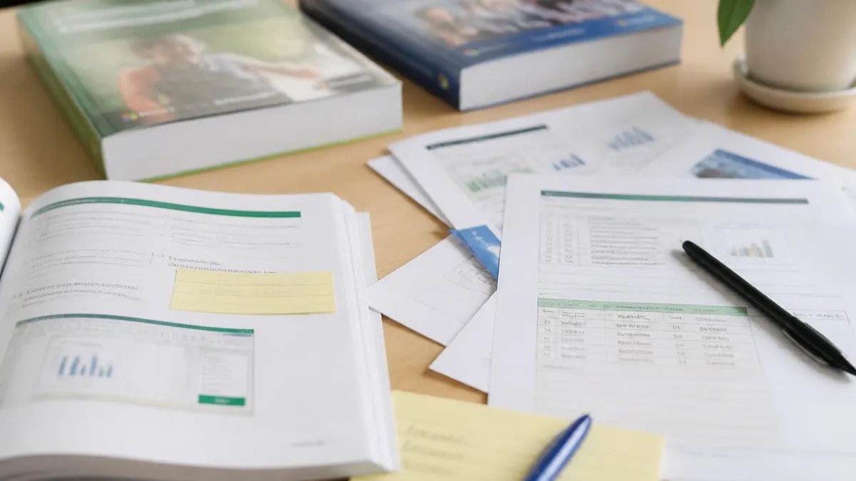 Excel Spreadsheet - Microsoft Excel certification study resource