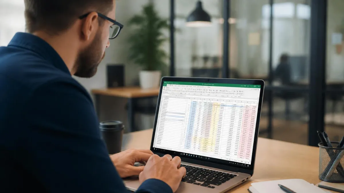 Excel Spreadsheet - Microsoft Excel certification study resource