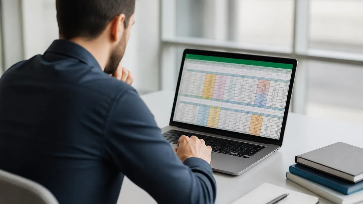 Excel Spreadsheet - Microsoft Excel certification study resource