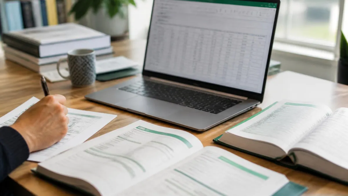 Excel Spreadsheet - Microsoft Excel certification study resource