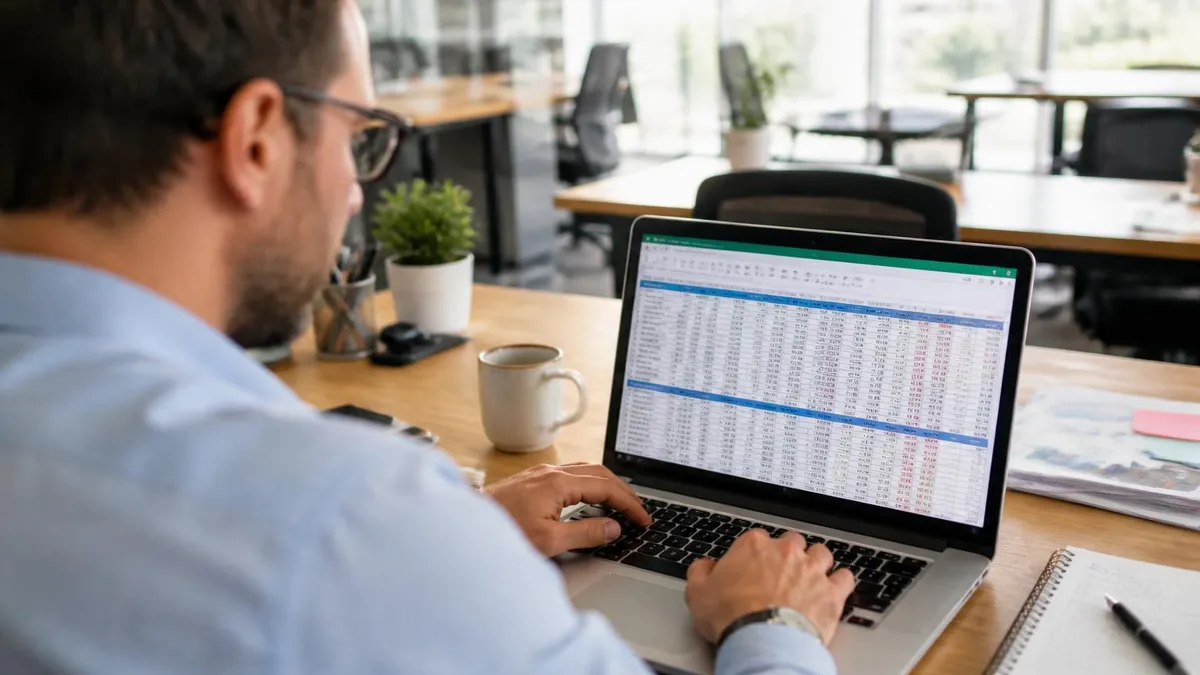 Excel Spreadsheet - Microsoft Excel certification study resource
