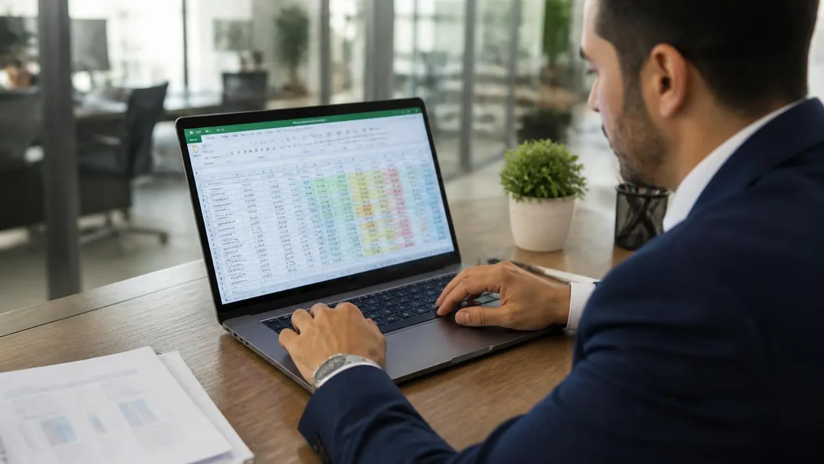 Excel Spreadsheet - Microsoft Excel certification study resource