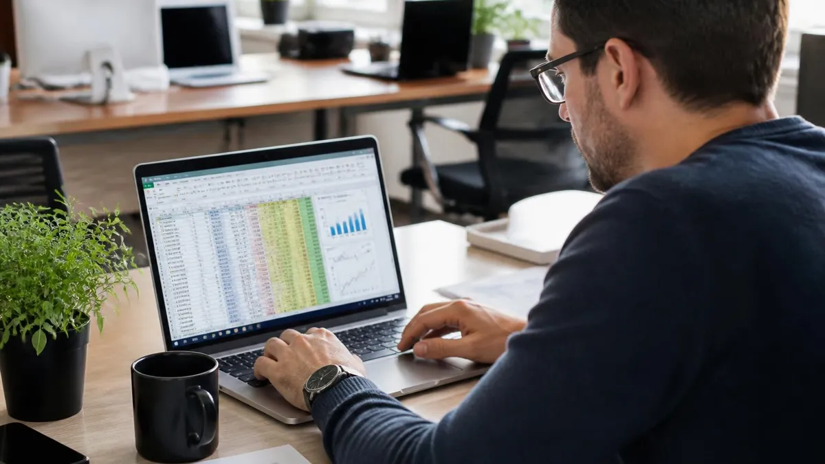Excel Spreadsheet - Microsoft Excel certification study resource