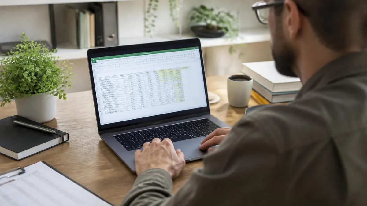 Excel Spreadsheet - Microsoft Excel certification study resource