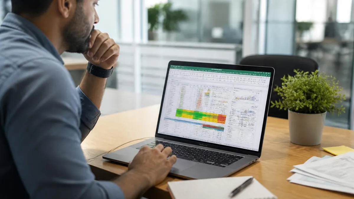 Excel Spreadsheet - Microsoft Excel certification study resource