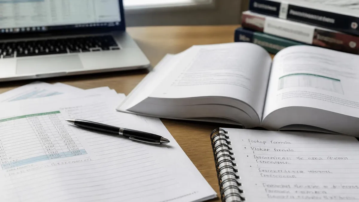 Excel Spreadsheet - Microsoft Excel certification study resource