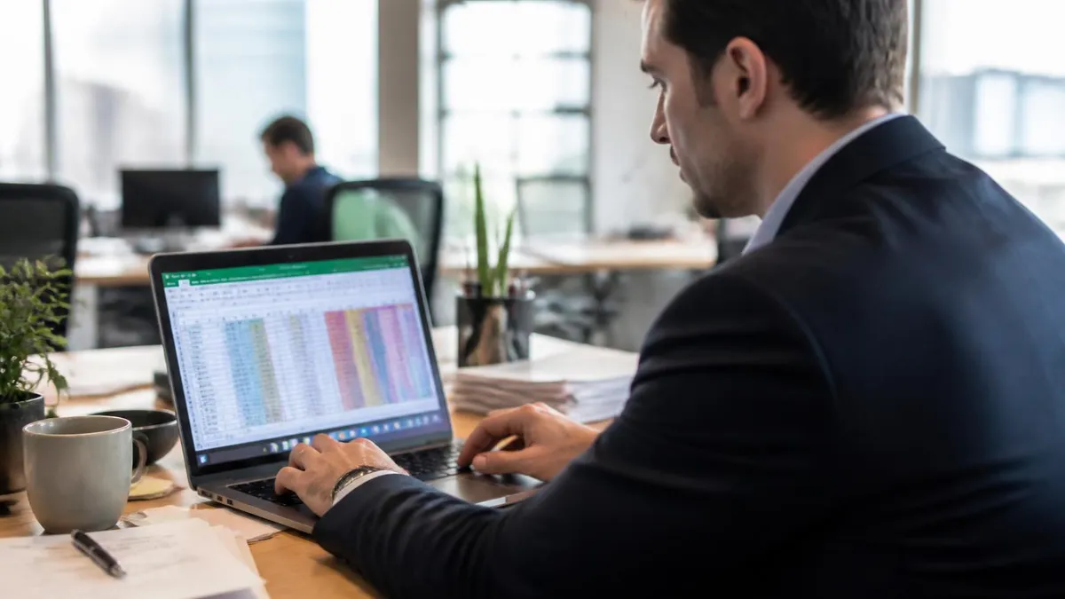 Excel Spreadsheet - Microsoft Excel certification study resource