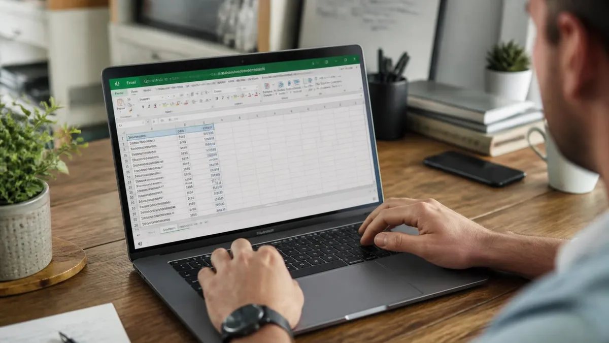 Excel Spreadsheet - Microsoft Excel certification study resource