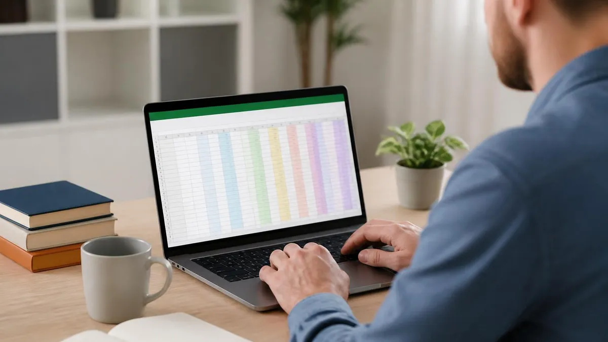 Excel Spreadsheet - Microsoft Excel certification study resource