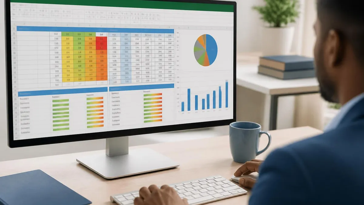 Excel Spreadsheet - Microsoft Excel certification study resource