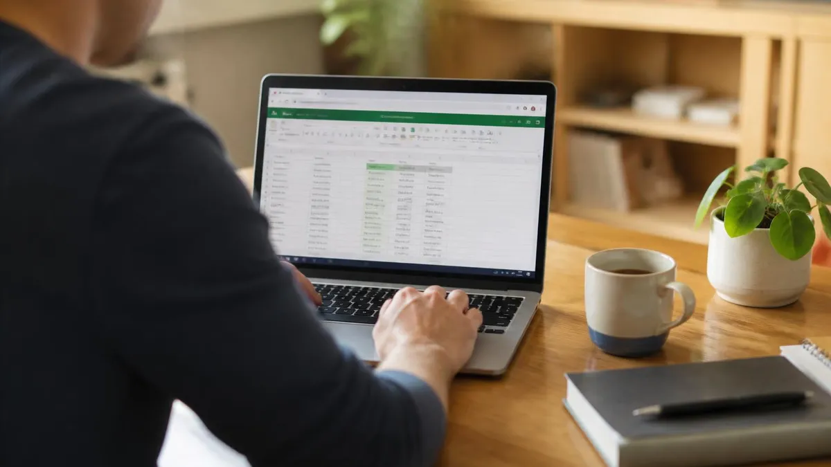 Excel Spreadsheet - Microsoft Excel certification study resource