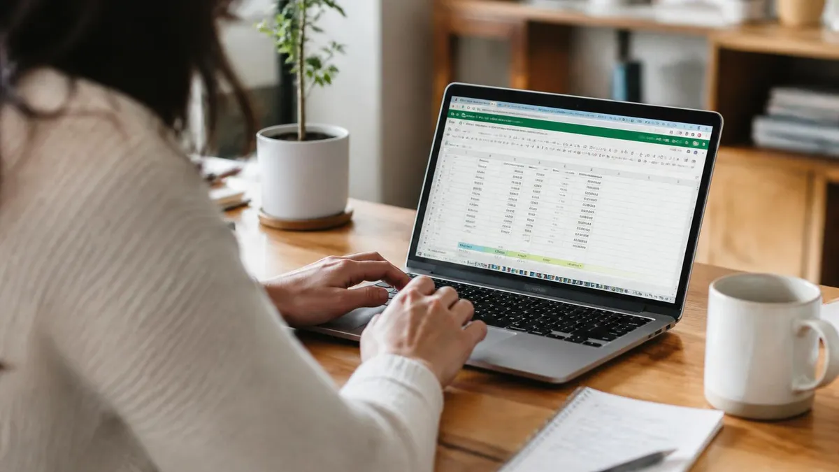 Excel Task Tracker Template - Microsoft Excel certification study resource