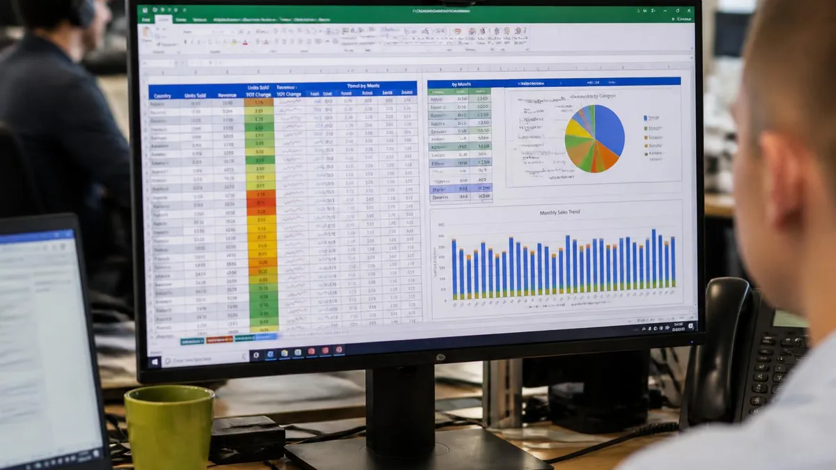 Excel Spreadsheet - Microsoft Excel certification study resource