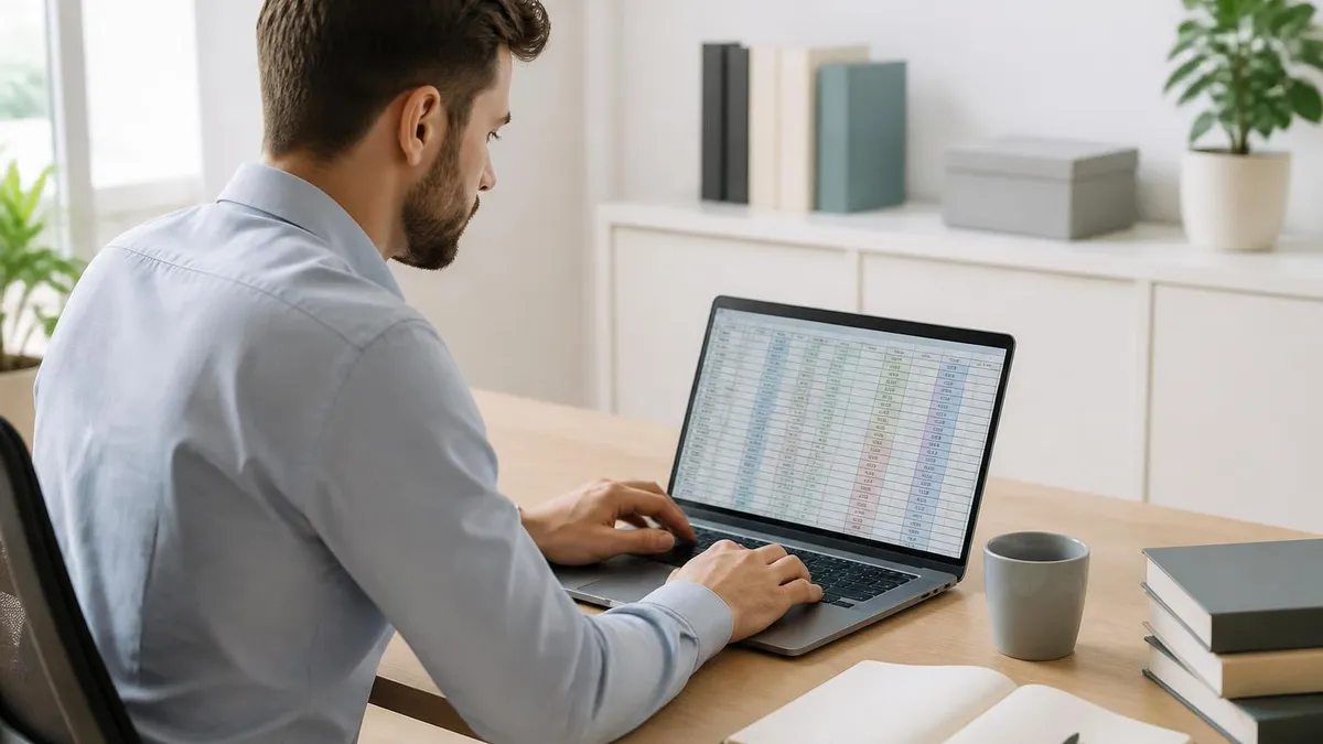 Excel Spreadsheet - Microsoft Excel certification study resource