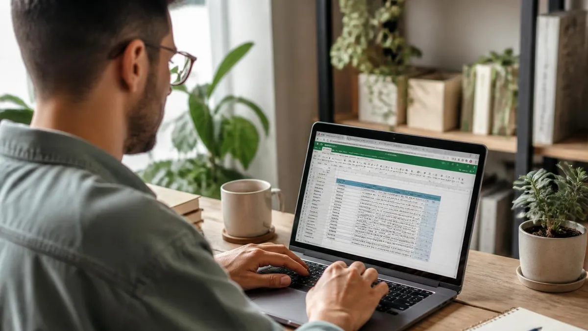 Excel Spreadsheet - Microsoft Excel certification study resource