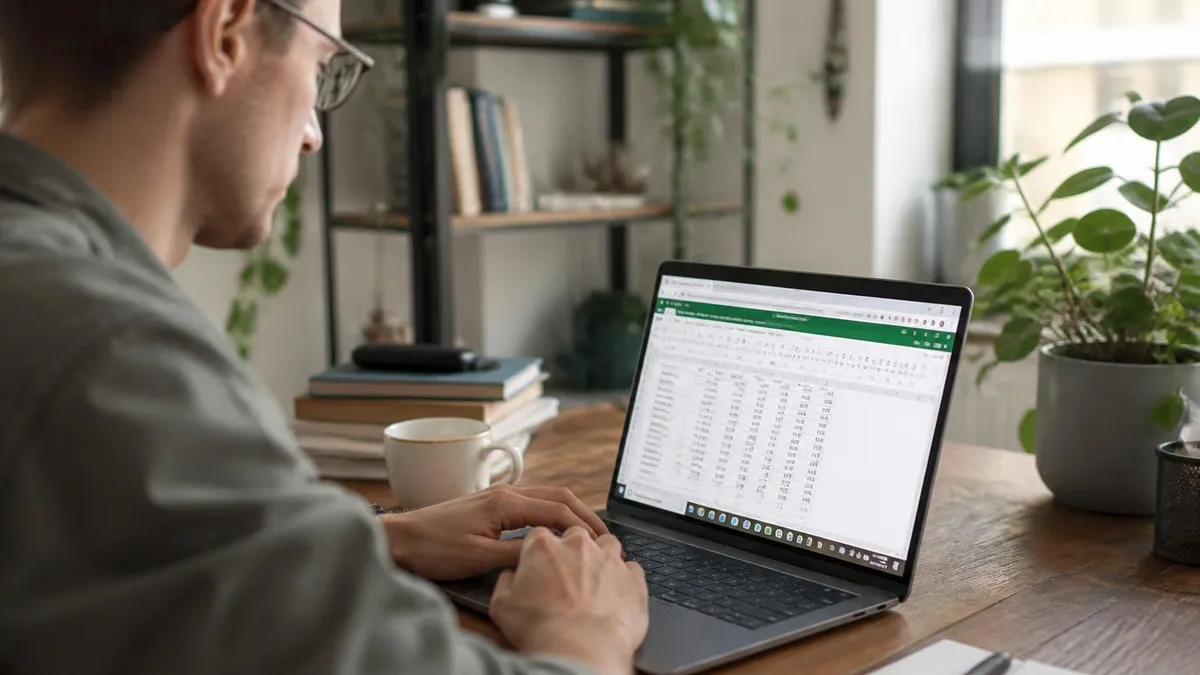 Excel Spreadsheet - Microsoft Excel certification study resource