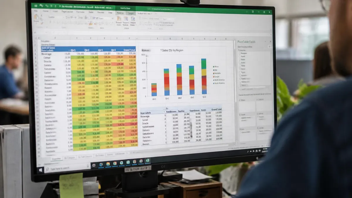 Freeze Column in Excel - Microsoft Excel certification study resource